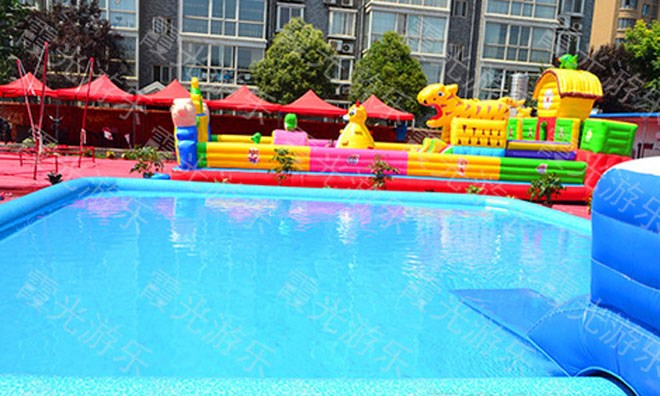 武山儿童乐园充气游泳池